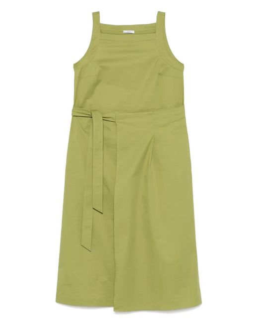 Peserico ラップドレス Green