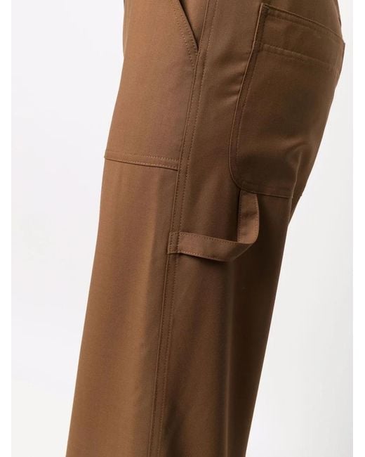Max Mara Flared Broek in het Brown