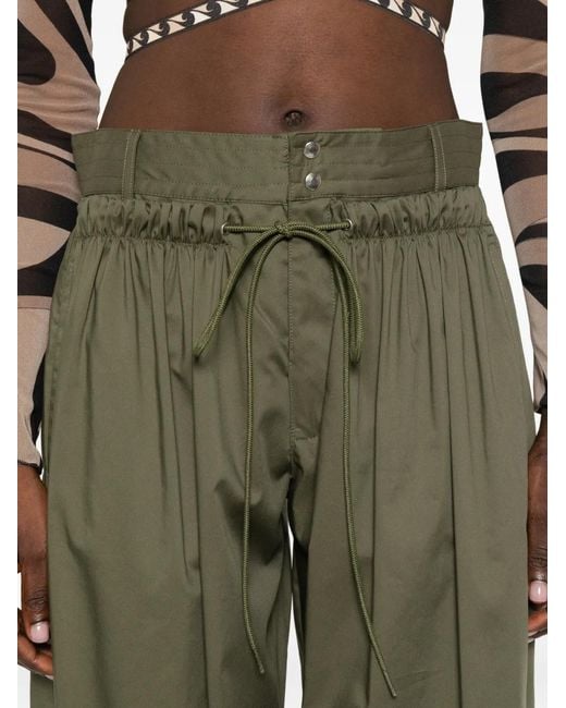 Aniye By Green Costanza Drawstring-Waist Trousers