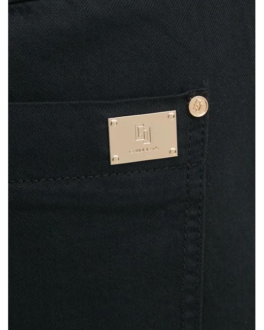 GAUDI White Logo-Plaque Mini Skirt