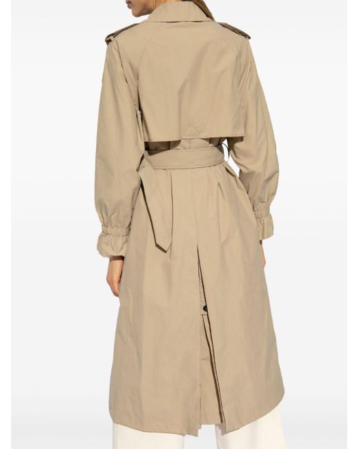 Save The Duck Natural Ember Belted Trench Coat