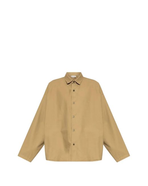 Fear Of God Natural Essentials Logo-Embroidered Jacket for men
