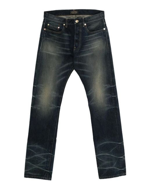 メンズ Schaeffer's Garment Hotel ボタン デニム Blue