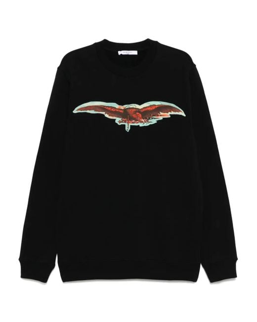 Jersey Pure De Algodón Givenchy de hombre de color Black