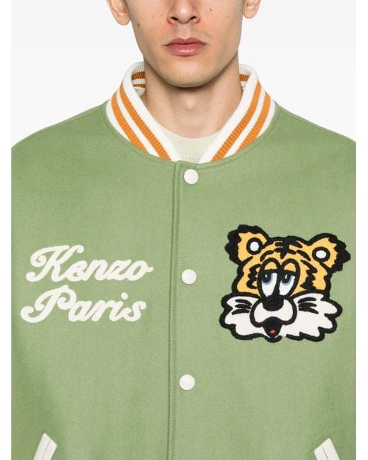 メンズ KENZO X Verdy Collection 'varsity' ジャケット Green