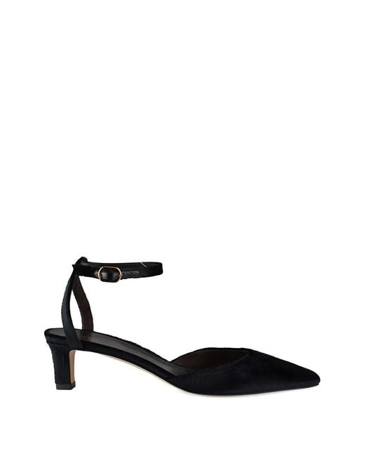 The Row Black Carla Ankle Strap Carla Pumps