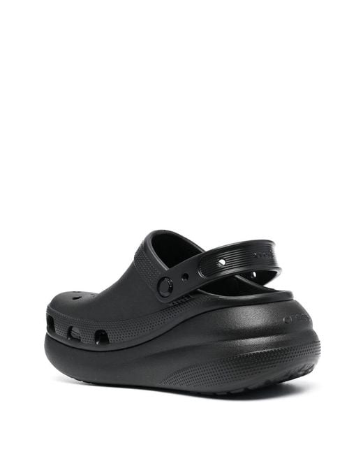CROCSTM Black Classic Crush Clogs