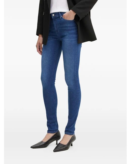 Marc O' Polo Blue Logo-Patch Jeans