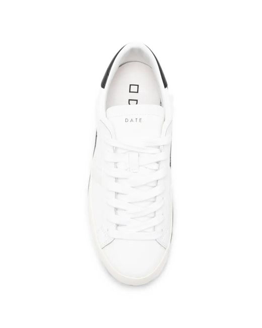Date White Hill Leather Sneakers for men