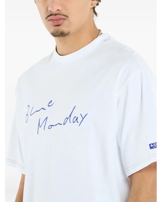 A_COLD_WALL* Monday T-Shirt in White für Herren