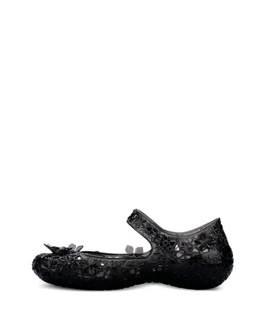 Melissa Black Ballerines Luna Bloom X Susan Fang