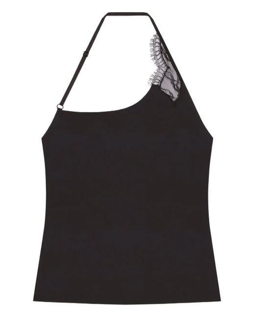 Courreges レーストリム キャミソール Blue
