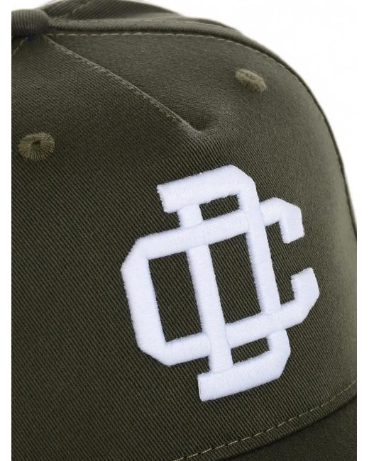 DSquared² Green Casquette À Logo Brodé for men