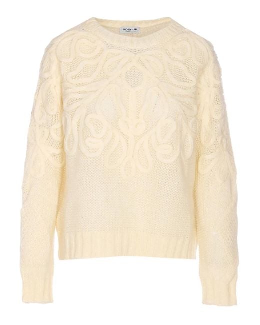 Dondup Natural Bestickter Pullover
