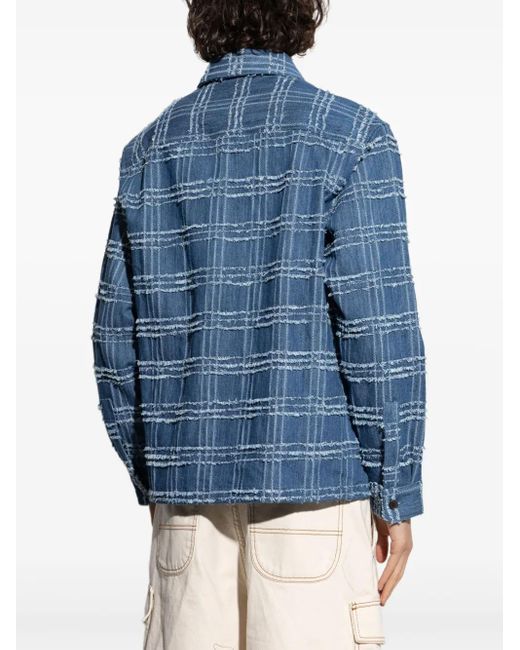 Samsøe & Samsøe Blue Cotton Shirt for men