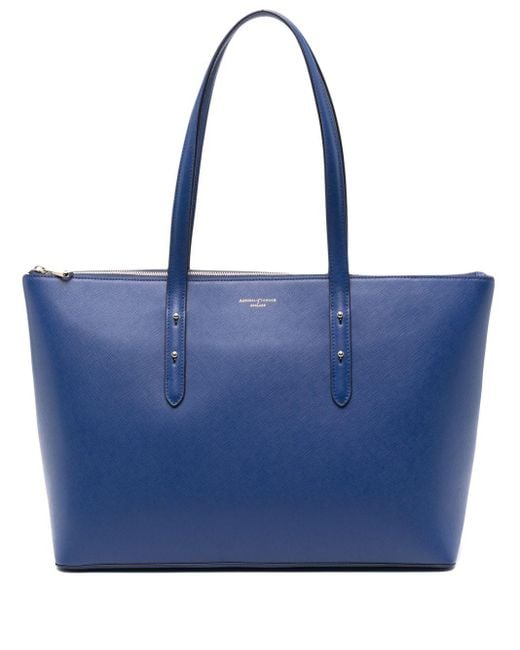 Aspinal Blue Regent Handtasche