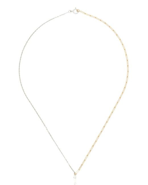 Yvonne Léon White 18Kt Mixed-Chain Diamond Necklace
