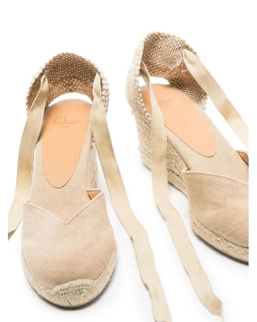 Castaner Natural Chiara Espadrille Wedges