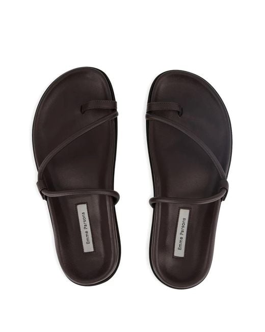 Emme Parsons White Slip-On Sandals