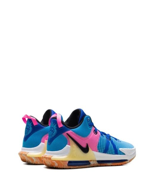 Nike Blue Lebron Witness Sneakers for men