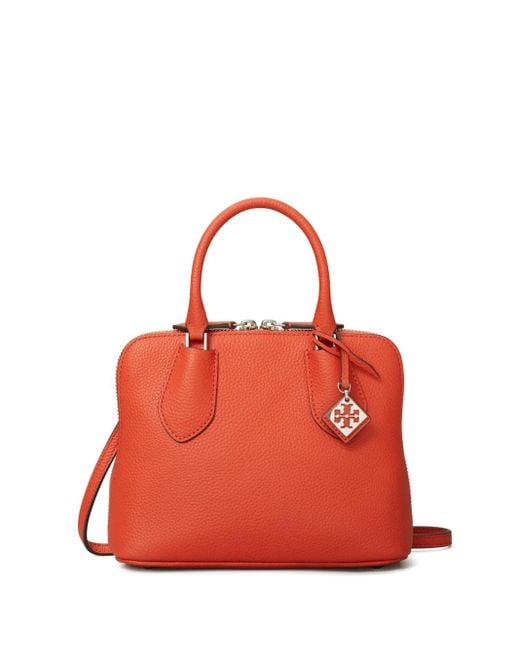 Tory Burch Red Mini Sac Cabas Swing