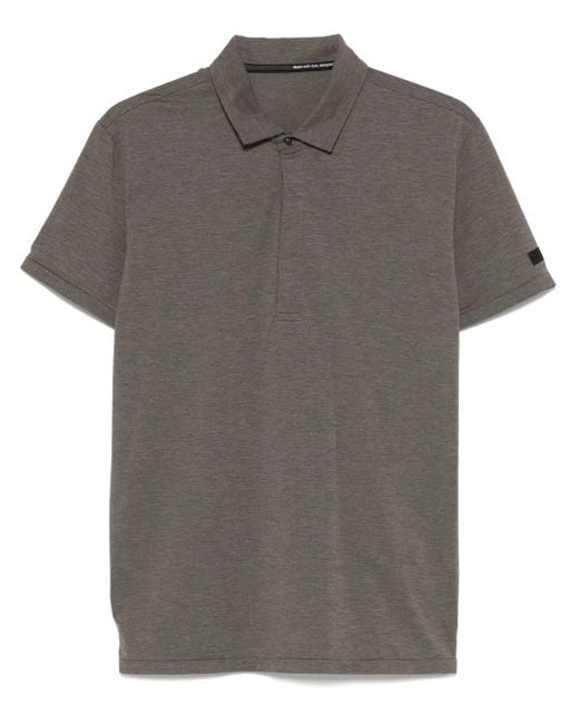 Rrd Poloshirt Mit Logo-Patch in Gray für Herren