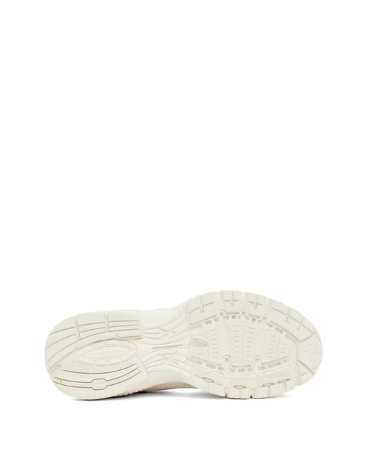 ARMANI EXCHANGE White Logo-Patch Panelled Sneakers