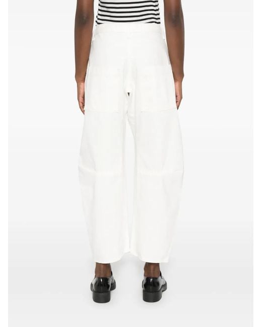 Nili Lotan White Shon Jeans