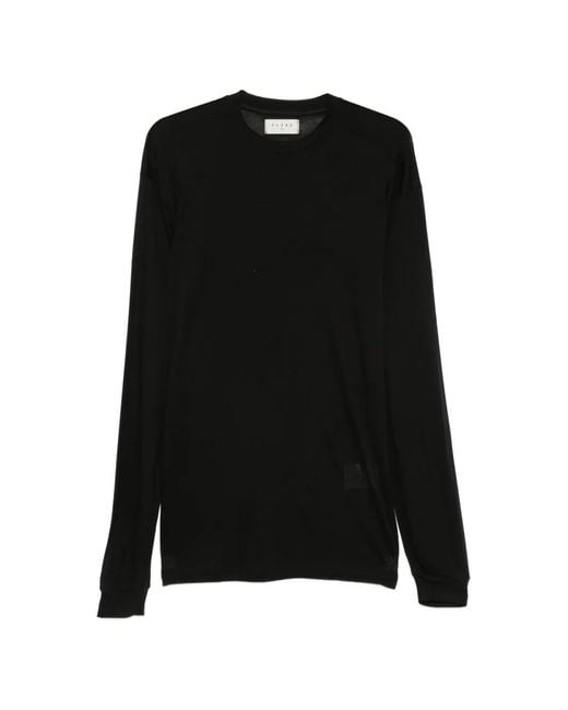 Paura Black Long-Sleeve T-Shirt for men