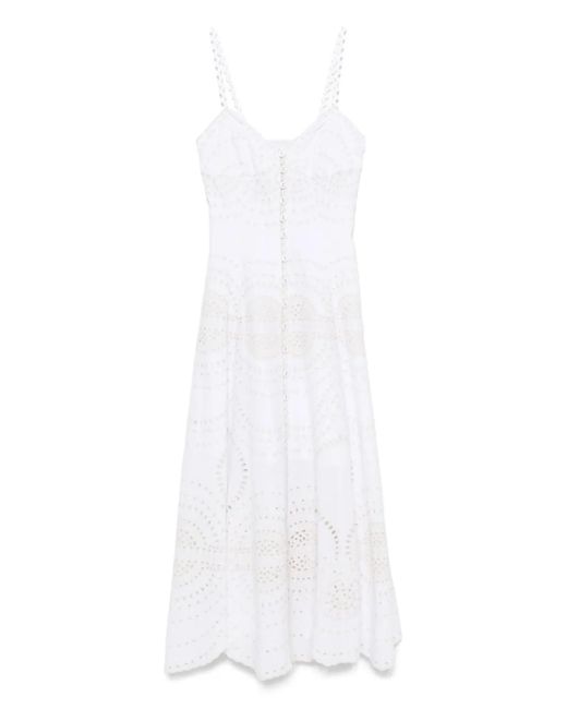 Charo Ruiz White Catta Maxi Dress