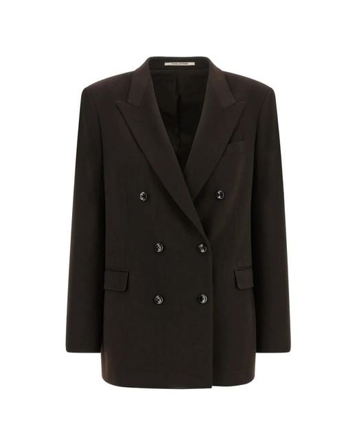 Tagliatore Black Jasmine Double-Breasted Blazer