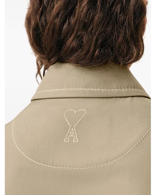 AMI Natural Cotton Utility Jacket for men