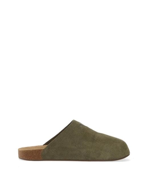 Adidas Green Adimule Suede Mules
