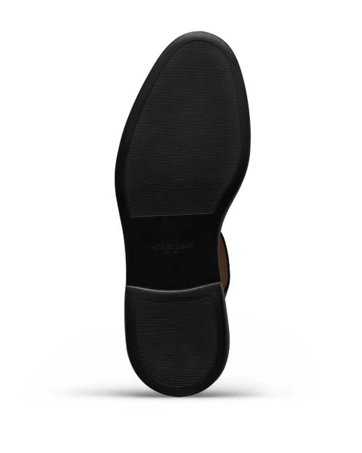 Thom Browne Black Fisherman Sandals for men