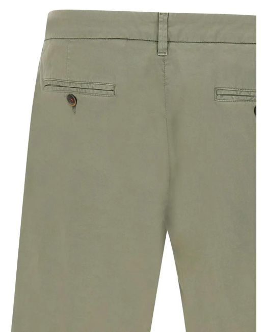 Re-hash Green Bernini Button Welt-Pockets Shorts for men