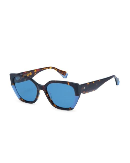 Gigi Studios Blue Tortoiseshell Sunglasses