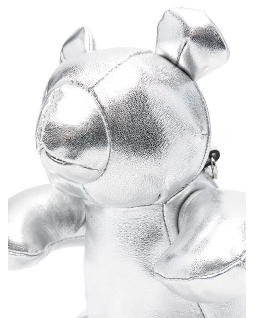 Maison Mihara Yasuhiro White Dolls Bear Cross Body Bag