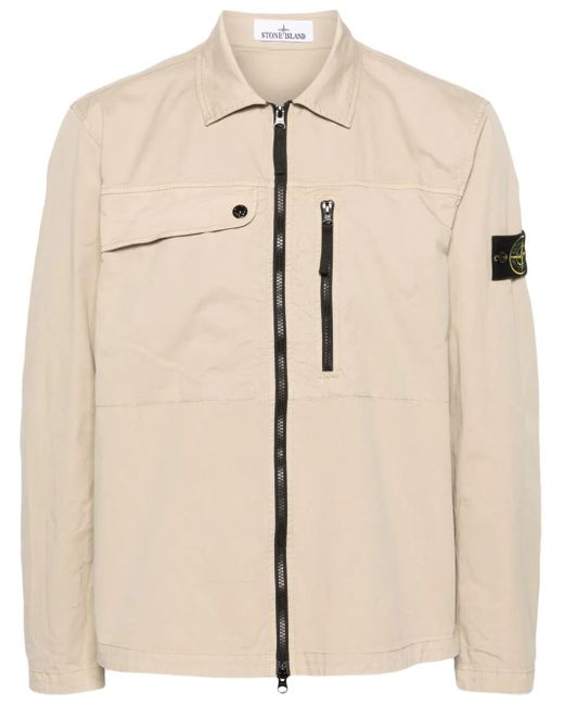 Stone Island Natural 10210 Supima® Cotton Twill Stretch-tc for men