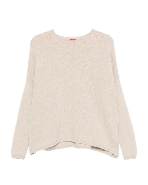 Apuntob Natural Round-Neck Sweater