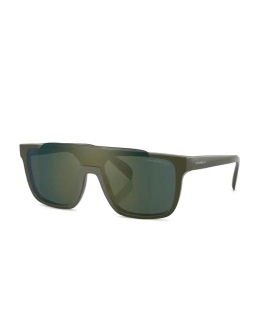 Emporio Armani Green Mask Sunglasses for men