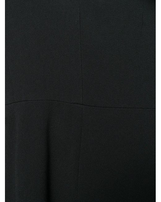 Dolce & Gabbana Jurk Met Diepe Ronde Hals in het Black