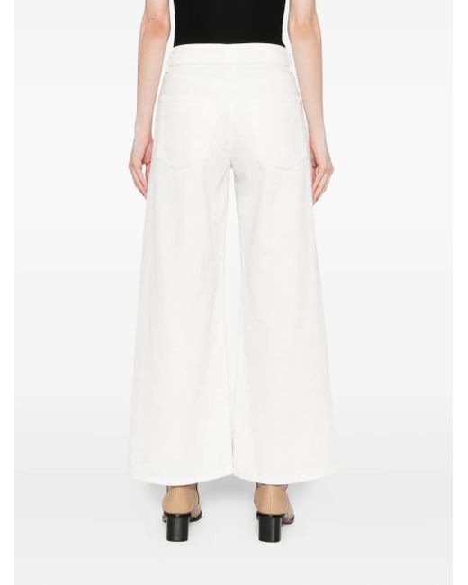 Nili Lotan White Marlene Jeans