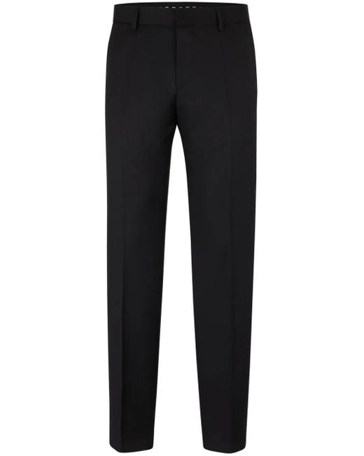 Boss Black Straight Leg Trousers for men