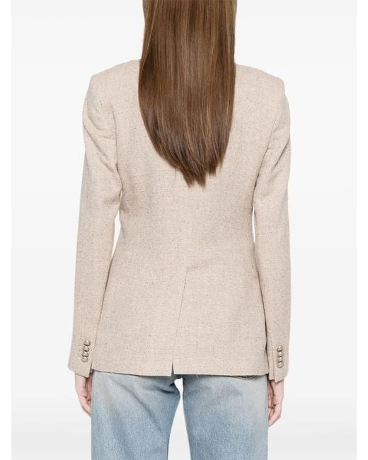 Tagliatore White Double-Breasted Jacket