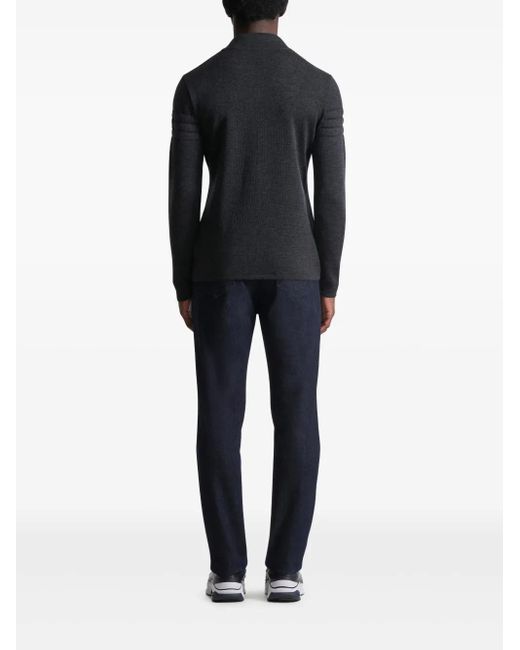 Fusalp Black Bastien Cardigan for men