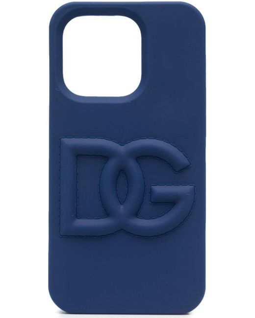 Dolce & Gabbana logo-embossed Iphone 14 Pro Case - Farfetch