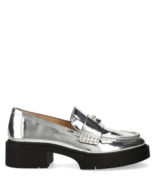 COACH Black Leah Loafer
