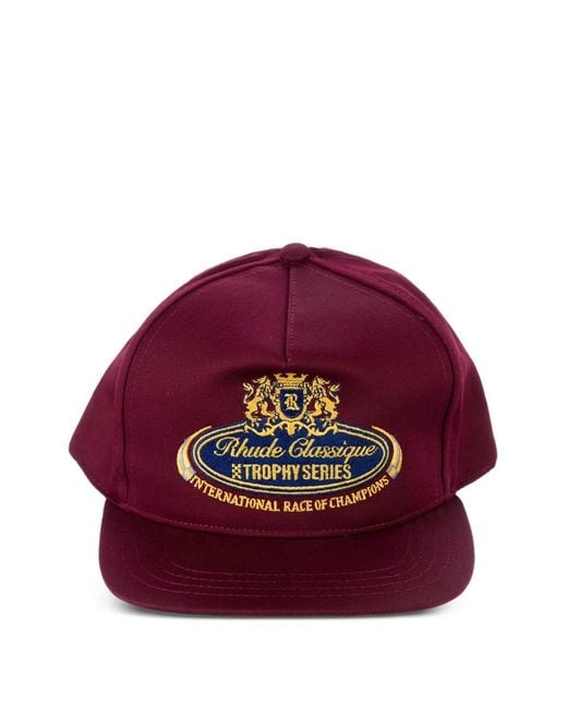 Rhude Trophy Series Embroidered Cap for men