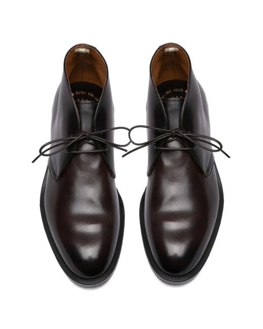 メンズ Officine Creative レザー ブーツ Black