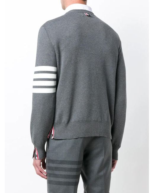 Thom Browne Gray Sweaters for men